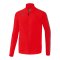 Erima Essential Team Tracktop Jacke Kids Rot Grau - rot