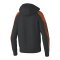 Erima EVO STAR Kapuzenjacke Kids Schwarz Fschwarzorange - schwarz