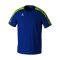Erima Evo Star T-Shirt Blau Gelb - blau