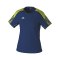 Erima Evo Star T-Shirt Damen Blau Gelb - blau