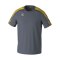 Erima Evo Star T-Shirt Grau Fslategreygelb - grau