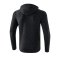 Erima Fleecejacke Schwarz - Schwarz