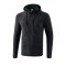 Erima Fleecejacke Schwarz - Schwarz