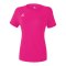 Erima Funktions Teamsport T-Shirt Damen Rosa Fpink - rosa
