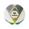 Erima Hybrid Eco Trainingsball Silber Blau - silber