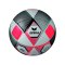 Erima Hybrid Match Spielball Silber Rot - silber
