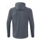 Erima Liga Star Kapuzenjacke Kids Grau Schwarz - grau