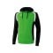 Erima Razor 2.0 Kapuzensweatshirt Grün Schwarz - gruen
