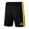 Erima Retro Star Short Kids Schwarz Gelb - schwarz