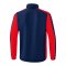 Erima SIX WINGS Jacke abnehmbare Ärmel Blau Rot - blau