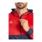 Erima Six Wings Kapuzenjacke Blau Rot - blau