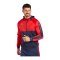 Erima Six Wings Kapuzenjacke Blau Rot - blau