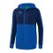 Erima Six Wings Kapuzenjacke Damen Blau - blau