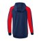 Erima Six Wings Kapuzenjacke Damen Dunkelblau - blau