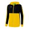 Erima Six Wings Kapuzenjacke Damen Gelb - gelb