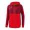 Erima Six Wings Kapuzenjacke Damen Rot - rot