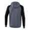 Erima Six Wings Kapuzenjacke Kids Grau - grau