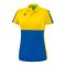Erima Six Wings Poloshirt Damen Blau Gelb - blau