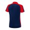 Erima Six Wings Poloshirt Damen Blau Rot - blau