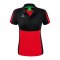 Erima Six Wings Poloshirt Damen Rot Schwarz - rot