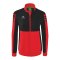 Erima Six Wings Präsentationsjacke Damen Rot Schwarz - rot