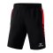 Erima SIX WINGS Short Schwarz Rot - schwarz