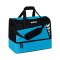 Erima Six Wings Sporttasche mit Bodenfach Gr. S Blau Schwarz - blau