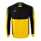 Erima Six Wings Sweatshirt Kids Gelb Schwarz - gelb