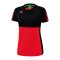 Erima Six Wings T-Shirt Damen Rot Schwarz - rot
