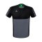 Erima Six Wings T-Shirt Grau Schwarz - grau