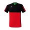 Erima Six Wings T-Shirt Kids Rot Schwarz - rot