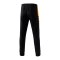 Erima SIX WINGS Trainingshose Schwarz Orange - schwarz
