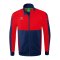 Erima Six Wings Trainingsjacke Blau Rot - blau