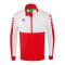 Erima Six Wings Trainingsjacke Rot Weiss - rot