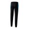 Erima Six Wings Worker Hose Damen Schwarz Hellblau - schwarz