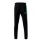 Erima Six Wings Worker Hose Kids Schwarz Smaragd - schwarz
