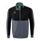 Erima Six Wings Trainingsjacke Kids Grau Schwarz - grau