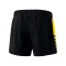 Erima Six Wings Worker Short Damen Schwarz Gelb - schwarz