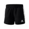 Erima Six Wings Worker Short Damen Schwarz Weiss - schwarz
