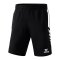 Erima Six Wings Worker Short Kids Schwarz Fblack - schwarz