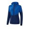 Erima Squad Hoody Damen Blau - blau