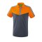 Erima Squad Poloshirt Orange Grau - orange