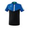 Erima Squad T-Shirt Blau Schwarz - blau