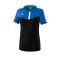 Erima Squad T-Shirt Damen Blau Schwarz - blau