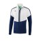 Erima Squad Trainingsjacke Kids Weiss Blau - weiss