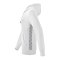 Erima Team Essential Hoody Damen Weiss Grau - weiss