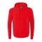 Erima Team Essential Hoody Kids Rot Grau - rot