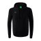 Erima Team Essential Hoody Schwarz Grau - schwarz