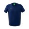 Erima Team Essential T-Shirt Dunkelblau Grau - blau