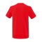 Erima Team Essential T-Shirt Rot Grau - rot